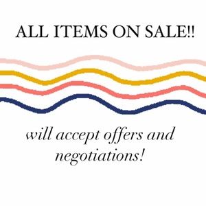 SALE!!!! EVERYTHING MUST GO